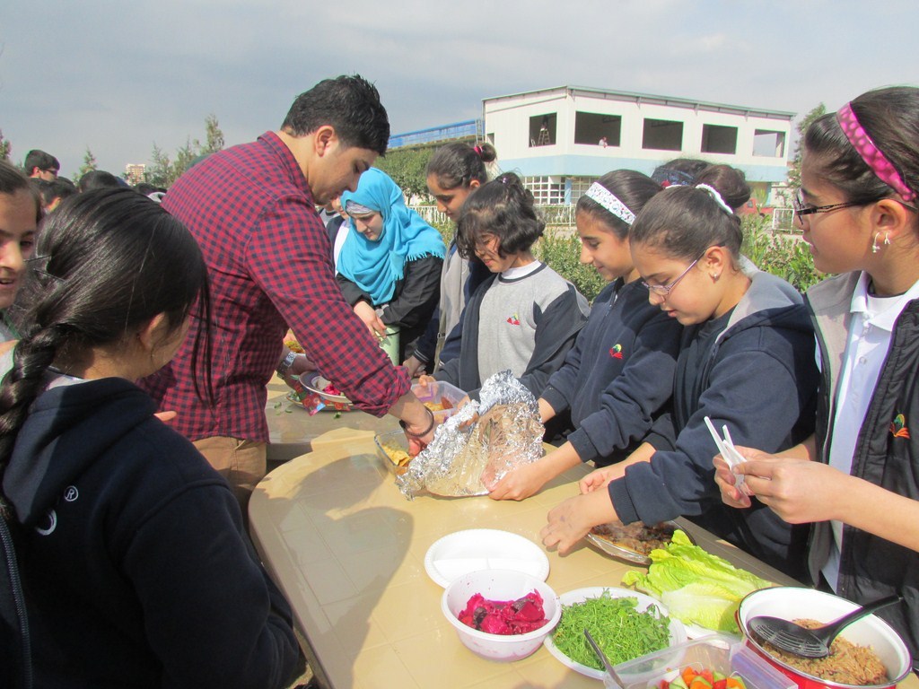 Fakhir 5th and 6th Graders Cook for their Friends